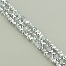 картинка Нитка Чешский хрусталь 44 см 6 мм (Без замка) от магазина Wolves