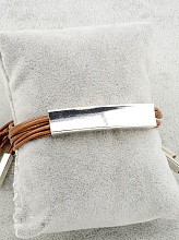 картинка Браслет Эко кожа 17 см от магазина Wolves