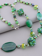 картинка Бусы Агат 58 см от магазина Wolves