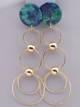 картинка Серьги 'FJ' от магазина Wolves