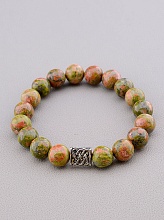 картинка Браслет 'SUNSTONES' Эпидот 19 см от магазина Wolves