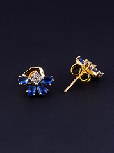 картинка Серьги 'XUPING' Фианит (позолота 18к) от магазина Wolves