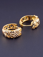 картинка Серьги 'XUPING' (позолота 18к) от магазина Wolves