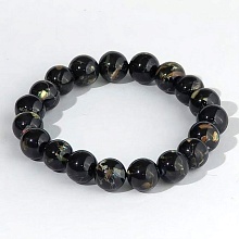 картинка Элитный Браслет Варисцит (чёрный) на резинке от магазина Wolves