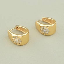 картинка Серьги 'XUPING' Фианит (позолота 18к) от магазина Wolves