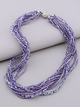 картинка Бусы Чешский хрусталь Бисер 44 см от магазина Wolves