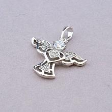 картинка Кулон 'XUPING' Фианит (родий) от магазина Wolves