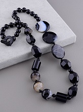 картинка Бусы Агат 70 см от магазина Wolves