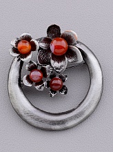 картинка Брошь Сердолик от магазина Wolves