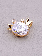 картинка Кулон 'XUPING' Фианит  (позолота 18к) от магазина Wolves