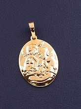 картинка Ладанка 'XUPING' (позолота 18к) от магазина Wolves