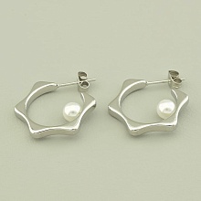 картинка Серьги 'XUPING' Майорка (родий) от магазина Wolves