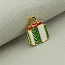 картинка Кулон Эмаль 20х15 (позолота 18к (лимонная)) от магазина Wolves