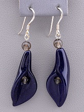 картинка Серьги Каирская ночь Раухтопаз от магазина Wolves