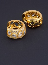 картинка Серьги 'XUPING' Фианит (позолота 18к) от магазина Wolves