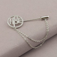 картинка Брошь 'XUPING' Фианит (родий) от магазина Wolves