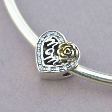 картинка Шарм 'Pandora style' Фианит от магазина Wolves