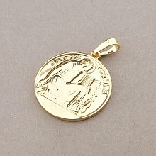 картинка Ладанка 'XUPING' (позолота 18к) от магазина Wolves