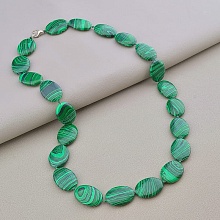 картинка Бусы Малахит 64 см от магазина Wolves