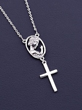 картинка Подвеска 'XUPING' 45 см (родий) от магазина Wolves