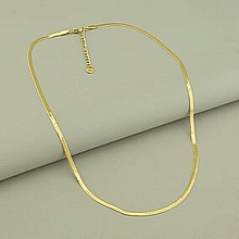 картинка Цепь 'XUPING' 47 см (позолота 18к (лимонная)) от магазина Wolves