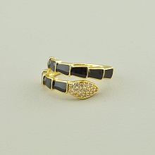 картинка Кольцо Фианит (позолота 18к (лимонная)) от магазина Wolves