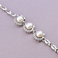 картинка Браслет Жемчуг Сrystal 16 см от магазина Wolves