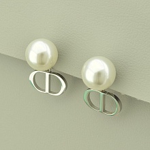 картинка Серьги с жемчугом Майорка, Stainless Steel от магазина Wolves