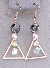 картинка Серьги 'Fashion' Сrystal (позолота 18к) от магазина Wolves