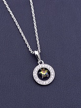 картинка Подвеска 'XUPING' Swarovski 40 см (родий) от магазина Wolves