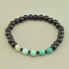 картинка Браслет 'SUNSTONES' Агат Кварц 17 см от магазина Wolves