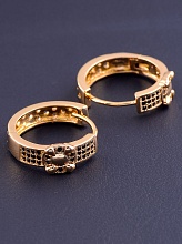 картинка Серьги 'XUPING' Фианит  (позолота 18к) от магазина Wolves