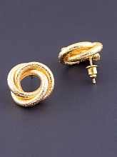 картинка Серьги 'FJ' 17х17мм от магазина Wolves