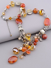 картинка Бусы Сердолик 48 см от магазина Wolves