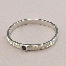 картинка Браслет 'XUPING' Фианит 18 см (родий) от магазина Wolves