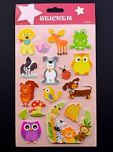 картинка Наклейки Полимер 210х140 мм от магазина Wolves