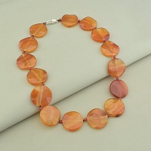 картинка Бусы Сердолик 52 см от магазина Wolves