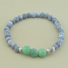 картинка Браслет 'SUNSTONES' Агат 19 см от магазина Wolves