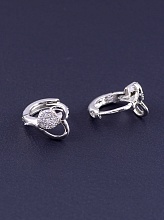 картинка Серьги 'XUPING' Фианит (родий) от магазина Wolves