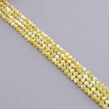 картинка Нитка Перламутр 39 см 4 мм (Без замка) от магазина Wolves