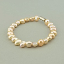 картинка Браслет 'SUNSTONES' Жемчуг 17 5 см от магазина Wolves