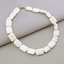 картинка Бусы Кахолонг 42 см от магазина Wolves