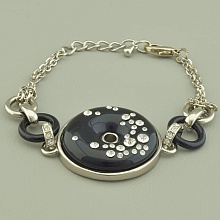 картинка Браслет 'Abella' Фианит 19 см от магазина Wolves