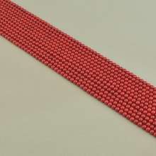 картинка Нитка Коралл 40 см 5 мм (Без замка) от магазина Wolves