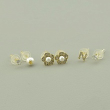 картинка Серьги 'XUPING' Майорка (позолота 18к (лимонная)) от магазина Wolves