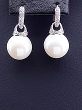 картинка Серьги 'Pataya' Майорка (родий) от магазина Wolves