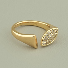 картинка Кольцо 'XUPING' Фианит (позолота 18к) от магазина Wolves