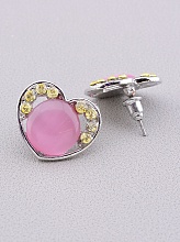 картинка Серьги 'Fashion' Кошачий глаз Бижутерный сплав от магазина Wolves