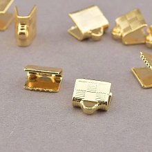 картинка Зажим  7х6мм (позолота 18к) от магазина Wolves