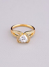 картинка Кольцо 'XUPING' Фианит (позолота 18к) от магазина Wolves